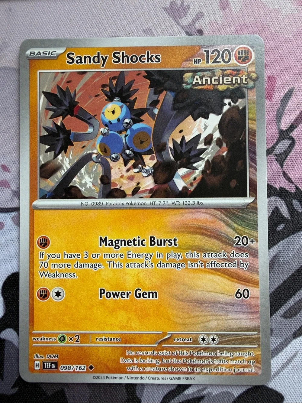 ⏳ Ancient & Future Pokémon Card Lot | Iron Valiant Flutter Mane ✨5/$25✨